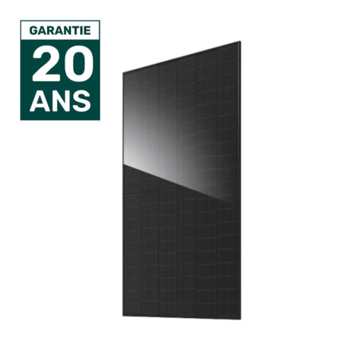 Panneau solaire JA SOLAR 500 Wc biverre bifacial full black | Prix discount pas cher