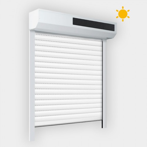 Volet Roulant Solaire Alu Rénovation (moteur SIMU) - Prix pas cher